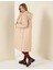 Kadın Bej Oversize Mont 50253338-VR011 5