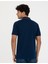 Erkek Lacivert Slim Fit Tişört 50264202-VR033 5