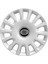 Seat Marbella 14 Inç Jant Kapağı Amblemli Gri 4'lü Takım 144 2