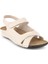 Flores 32240-002 Anatomik Taban Kadın Sandalet Bej 36-40 2