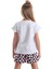 Tatlı Baykuş Kız Çocuk T-Shirt Şort Takım 2