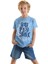 Let's Play Erkek Çocuk T-Shirt Denim Şort Takım 1