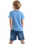 Let's Play Erkek Çocuk T-Shirt Denim Şort Takım 2