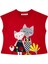 Kanka Kediler Kız Çocuk T-Shirt Tüllü Tütü Etek Takım 5