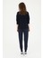 Kadın Lacivert Triko Pantolon 50276596-VR033 4