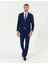 Erkek Açık Lacivert Slim Fit Takım Elbise 50260093-VR059 4