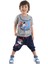 Tembel Hayvan Erkek Çocuk T-shirt Kapri Takım 1