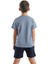 Kepçe Işte Erkek Çocuk T-Shirt Şort Takım 2