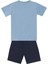 Kepçe Işte Erkek Çocuk T-Shirt Şort Takım 4