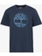Tree Logo Short Sleeve Erkek Mavi T-Shirt TB0A2C2RZ021 1