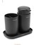Evrekala Shop Sabunluk - Diş Fırçalık - Tepsi Banyo Seti 3 Parça New Series 1