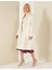 Kadın Krem Oversize Kaşe Kaban 50260558-VR071 4