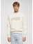 Mesajlı Pamuklu Sweatshirt 1