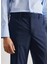 Slim Fit Kareli Takım Pantolon 2