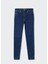 Yüksek belli skinny jean pantolon 7