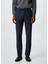 Slim Fit Kareli Pamuklu Pantolon 1