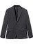 Slim Fit Mikro Dokuma Blazer 8