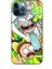 Apple iPhone 12 Pro Max Kılıf Caliburn 7 Rick And Morty Desenli Kılıf 1