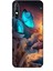 Infinix Zero 8 Kılıf Caliburn 4 Mavi Kelebek Silikon Kılıf 1