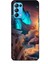 Oppo Reno 5 Kılıf Caliburn 4 Mavi Kelebek Silikon Kılıf 1
