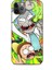 Apple iPhone 11 Pro Max Kılıf Caliburn 7 Rick And Morty Desenli Kılıf 1