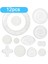 12 Adet Tarzı Komik Kilitli Dişliler Tekerlekler Spirograph Çizim Oyuncaklar Set Çocuklar Için Yaratıcı Eğitici Oyuncak Boyama Çizim Aksesuarları (Yurt Dışından) 1