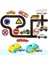 TJ092-36PCS Tarzı Banyo Küvet Yumuşak Eva Yapıştır Oyuncak Erken Eğitim Kendi Başına Yap Çıkartma Bulmaca Bebek Oyuncak Esnek Yol Parça Araba Sopa Banyo Oyuncakları Çocuklar Için (Yurt Dışından) 4