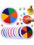 Stili Karıştırın 6 Renkli Mürekkep Damga Pedi Dıy Parmak Boyama Craft Cardmaking Çocuklar Için Büyük Yuvarlak Eğitim Çizim Etkileşimli Bebek Oyuncakları (Yurt Dışından) 2