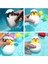 Pembe Saatli Oyuncak Stili Bebek Banyo Oyuncak Çocuk Penguen Yumurta Su Sprey Yağmurlama Banyo Yağmurlama Duş Oyuncak Çocuklar Yüzme Su Clockwork Oyuncaklar (Yurt Dışından) 2
