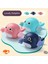 Sarı Stil Bebek Yunus Su Banyosu Oyuncak Sevimli Klasik Bebek Karikatür Hayvan Bebek Bebek Yüzmek Yaralı Zincir Clockwork Çocuklar Plaj Banyo Oyuncakları (Yurt Dışından) 4