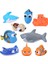 No.3 Tarzı Bebek Banyo Oyuncakları Bulma Nemo Dory Float Sprey Su Sıkma Oyuncaklar Yumuşak Kauçuk Banyo Oyun Hayvanlar Çocuklar Banyo Palyaço Balığı Oyuncak (Yurt Dışından) 5