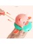 1 Adet Bir Stil Ute Karikatür Hayvan Banyo Oyuncak Domuz Çekin Klasik Bebek Su Oyuncak Bebek Yüzmek Kaplumbağa Yaralı Zincir Clockwork Çocuklar Plaj Oyuncak (Yurt Dışından) 5