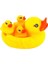 4 Adet Tarzı Sarı Lastik Ördek Su Yüzen Çocuk Su Oyuncakları Squeeze Sound Squeaky Pool Ducky Bebek Banyo Oyuncak Çocuk Bebek Oyuncakları Için (Yurt Dışından) 1