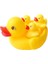 4 Adet Tarzı Sarı Lastik Ördek Su Yüzen Çocuk Su Oyuncakları Squeeze Sound Squeaky Pool Ducky Bebek Banyo Oyuncak Çocuk Bebek Oyuncakları Için (Yurt Dışından) 3