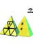 Siyah Stil Moyu Meilong Üçgen Küp Meilong 3x3 Piramit Küp Stickerless Sihirli Hız Profesyonel Bulmaca Eğitim Oyuncaklar Çocuk Için (Yurt Dışından) 2