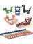 Yeşil Stil 23CM Yılan Küp Fidget Oyuncaklar Çocuklar Için 24 Blok Stres Giderici Sihirli Bulmaca Küpleri Eğitici Zeka Twister Oyuncak Hediye (Yurt Dışından) 5