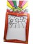 Büyük Boy Palyaço Renk Değiştirme Kartı Sihirli Hileler (26.5*20.5cm) Illüzyonlar Sokak Zihniyeti Sahne Magia Sahne Çocuk Çocuk Oyuncakları (Yurt Dışından) 4