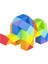 No.48 Stili Dingsheng 24 ve Segmentler Magic Rule Snake Çok Renkli 3D Bulmaca Fidget Gam Fidge Cube Twist Dönüştürülebilir Çocuk Puzzl (Yurt Dışından) 5