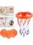 Gri Stil Yürüyor Banyo Oyuncakları Çocuklar Çekim Sepeti Küvet Su Oyun Seti Bebek Kız Erkek Için 3 Mini Plastik Basketbol Komik Duş ile (Yurt Dışından) 2