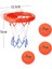 Gri Stil Yürüyor Banyo Oyuncakları Çocuklar Çekim Sepeti Küvet Su Oyun Seti Bebek Kız Erkek Için 3 Mini Plastik Basketbol Komik Duş ile (Yurt Dışından) 3