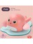 Balık Pembe Tarzı Banyo Oyuncakları Bebek Su Zinciri Clockwork Sevimli Karikatür Hayvan Kaplumbağa Bebek Yüzmek Penguen Balık Yaralı Çocuklar Plaj Su Banyosu Oyuncak (Yurt Dışından) 1