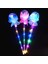 Sarı Stil 1 Adet Kalp Yıldız Şekli Glow Stick LED Aydınlık Sihirli Değnek Oyuncak Gül Çiçek LED Parti Konser Malzemeleri Çocuklar Için Hediye Babys (Yurt Dışından) 1