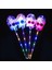 Sarı Stil 1 Adet Kalp Yıldız Şekli Glow Stick LED Aydınlık Sihirli Değnek Oyuncak Gül Çiçek LED Parti Konser Malzemeleri Çocuklar Için Hediye Babys (Yurt Dışından) 3