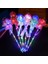 Sarı Stil 1 Adet Kalp Yıldız Şekli Glow Stick LED Aydınlık Sihirli Değnek Oyuncak Gül Çiçek LED Parti Konser Malzemeleri Çocuklar Için Hediye Babys (Yurt Dışından) 5