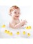 4 Adet Tarzı Mini Küçük Sarı Ördekler Banyo Oyuncak Bebek Çocuk Banyo Ördek Duş Su Oyuncakları Çocuk Eğitici Oyuncak Ördek (Yurt Dışından) 2