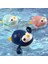 Penguen Mor Stili Bebek Banyo Oyuncakları Hayvan Claldren's Su Oyuncak Bebek Yüzmek Zincir Clockwork Oyuncak Çocuk Için En Yeni (Yurt Dışından) 3