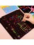 22RULER3PEN1GLUE1SMS Stili Sihirli Renk Gökkuşağı Scratch Sanat Kağıt Kartı Set Graffiti Stencil ile Çizim Sopa Dıy Sanat Boyama Oyuncak Çocuklar Hediye Gyh (Yurt Dışından) 5