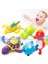 Kırmızı Kurbağa Tarzı 1 Adet Banyo Oyuncakları Kaplumbağa Yunus Bebek Duş Bebek Wind Up Swim Oyun Oyuncak Yüzme Havuzu Aksesuarları Bebek Suda Oynamak Rastgele Renk (Yurt Dışından) 3