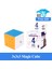 3x3 Çıkartmasız Stil Yeni Yux Black Kyl Magic Cube Stickerless Zhisheng Black Kir Cubo Magico Skewpyra Oyuncaklar Acemi Için (Yurt Dışından) 5