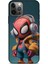 Apple iPhone 12 Pro Kılıf Caliburn 25 Spiderman Bebek Soyulmayan Kılıf 1